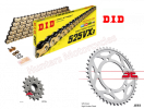 BMW S1000 RR DID Gold X-Ring Chain and JT Sprockets Kit (2009 to 2011)