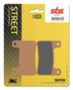 SBS Front Brake Pads HS Street Sinter (806HS) OUT OF STOCK
