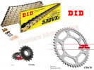 Yamaha R1 D.I.D Gold X Ring Chain and JT Quiet Sprocket Kit (2004 & 2005)