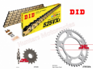 Honda CBR650F DID Gold X-Ring Chain and JT Sprockets Kit