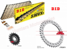 Triumph 1050 Speed Triple Gold DID X-Ring Chain and JT Quiet Sprocket Kit (2012 to 2015)
