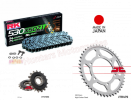Yamaha XJR1300 RK X-Ring (Japanese) Chain and JT Quiet Sprocket Kit (2007 to 2015)