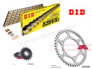 Yamaha YZF R6 D.I.D Gold X-Ring Chain and JT Quiet Sprocket Kit (2006 to 2020)